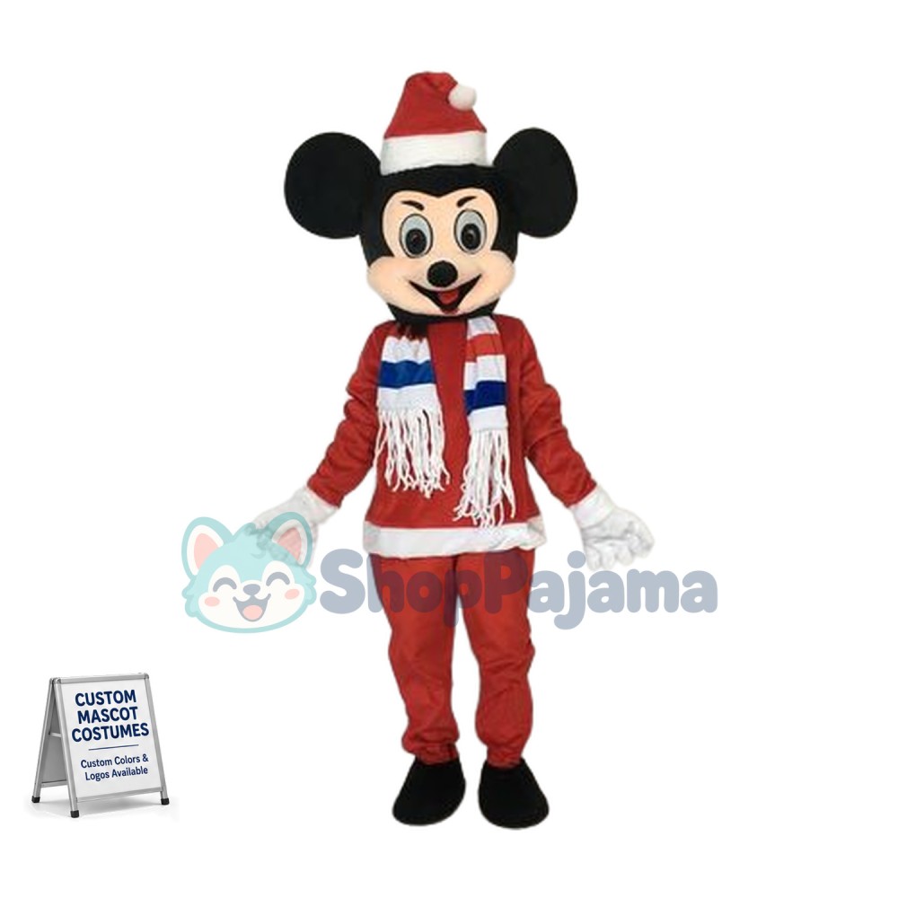 Christmas Mickey Mascot Costume