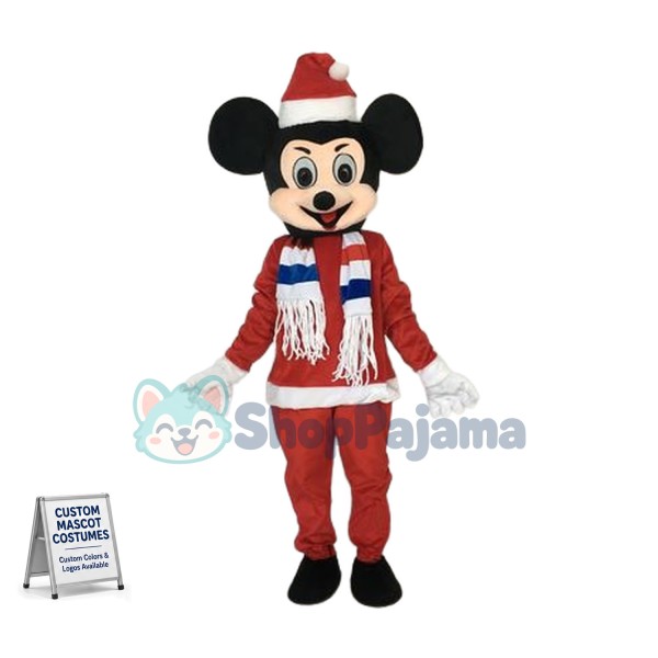 Christmas Mickey Mascot Costume