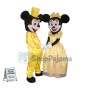 Yellow Mickey & Minnie Mascot Costume