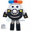 Super Wings Paul Mascot Costume