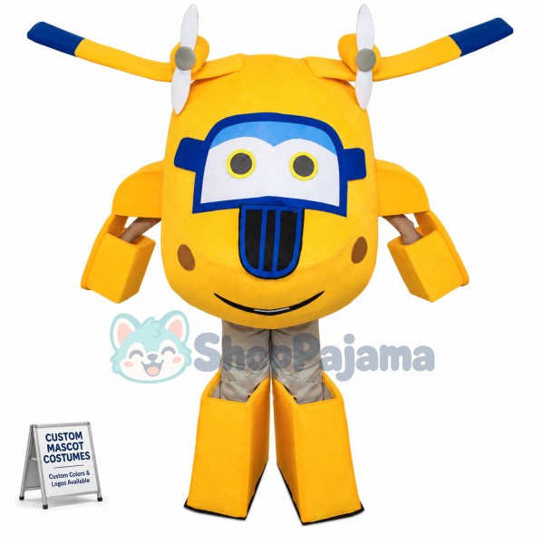 Super Wings Donnie Mascot Costume