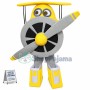 Super Wings Grand Albert Mascot Costume