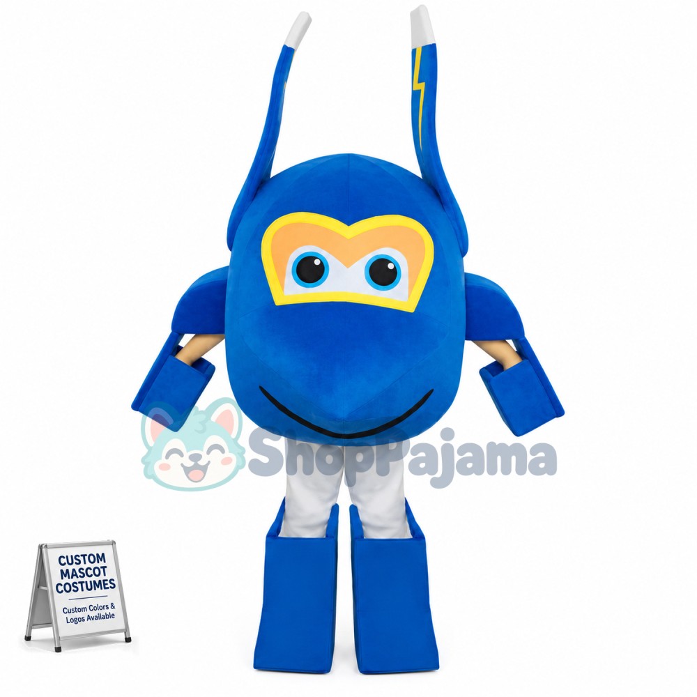 Super Wings Jerome Mascot Costume