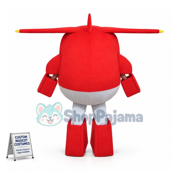 Super Wings Jett Mascot Costume