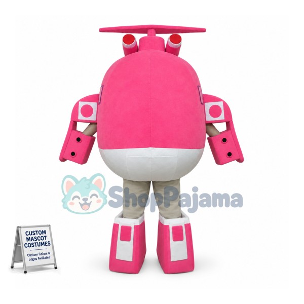 Super Wings Dizzy Mascot Costume