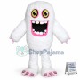 Big Snow Monster Yeti Mascot Costume