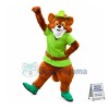 Robin Hood Fox Mascot Costume