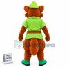 Robin Hood Fox Mascot Costume