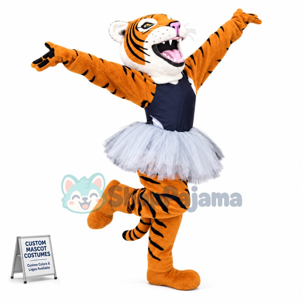 Beautiful Tiger Mascot Costume