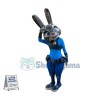 Police Bunny Mascot Costume