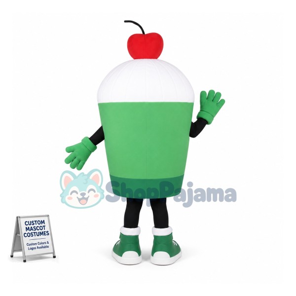 Superb Cupcake Mascot Costume