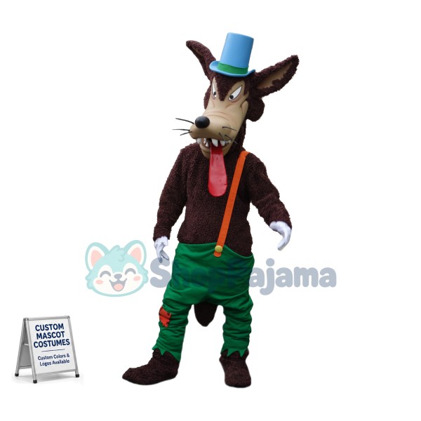 Big Bad Wolf Mascot Costume