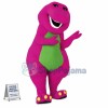 Barney Dinosaur Mascot Costume