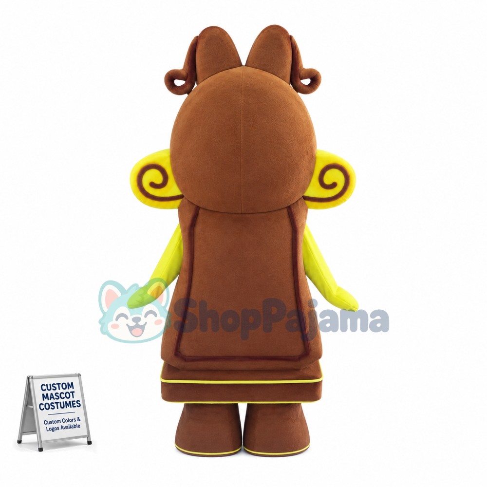 Cogsworth Clock Mascot Costume