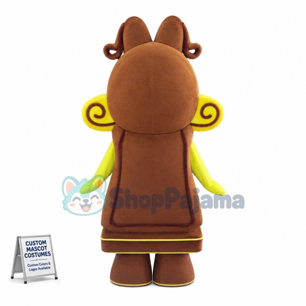 Cogsworth Clock Mascot Costume