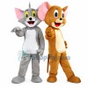 Jerry Mouse & Tom Cat Costume Cartoon Mascot Costume