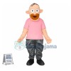 Homer Simpson Mascot Adult Costume
