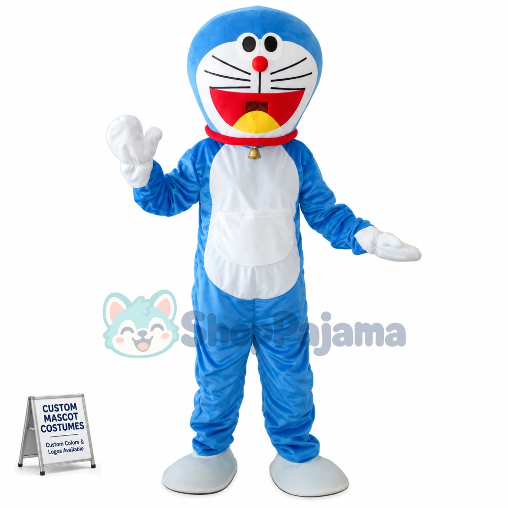 Doraemon Adult Mascot Costume