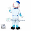 Baseball Man Adult Mascot Costume