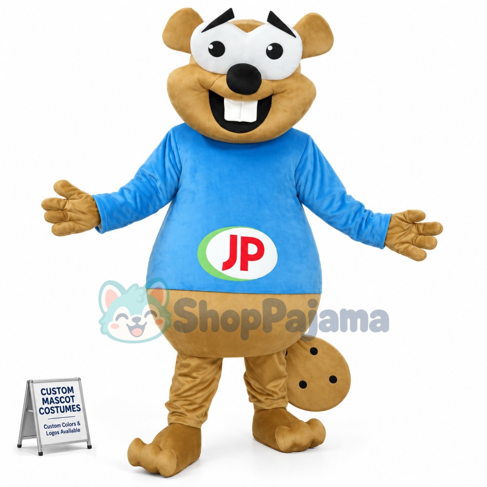 Big Teeth Bear Adult Mascot Costume