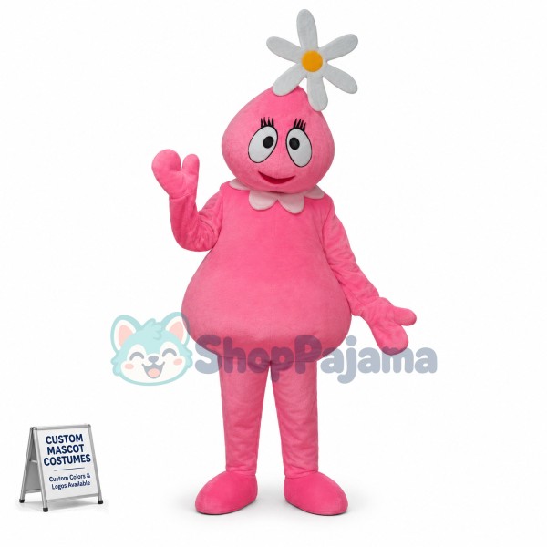 Yo Gabba Gabba Foofa Mascot Adult Costume