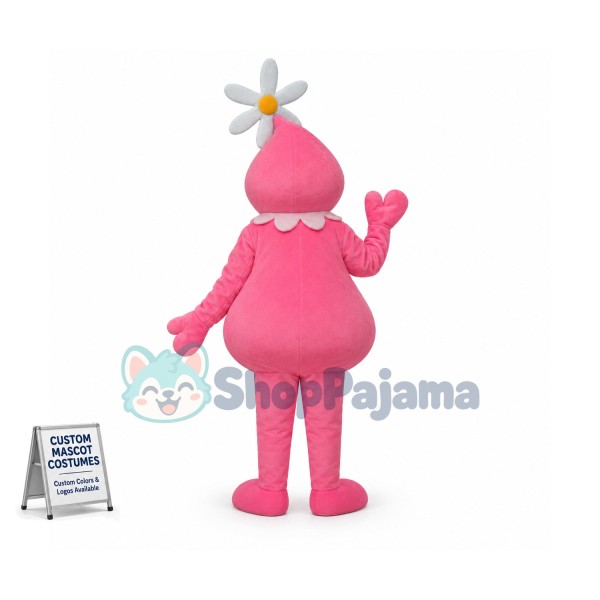 Yo Gabba Gabba Foofa Mascot Adult Costume