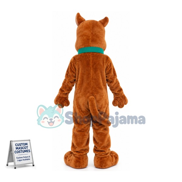 Scooby Doo Dog Mascot Costume Cartoon Custom Mascot
