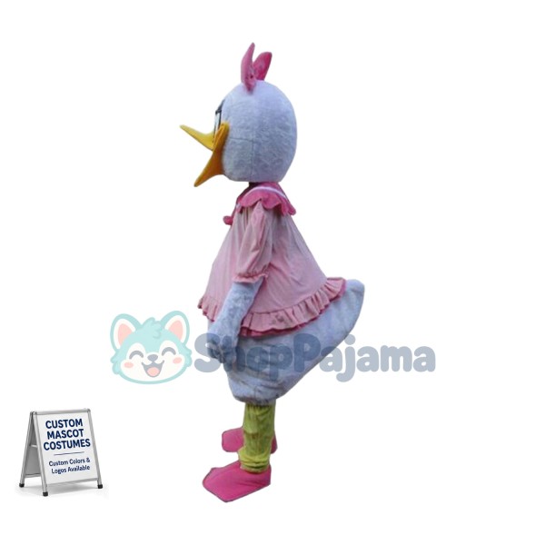 Daisy Duck Mascot Costume Party Costume Custom Mascot