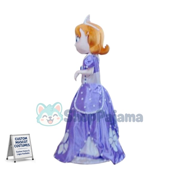 Fancytrader Deluxe Sofia Mascot Costume Custom Mascot