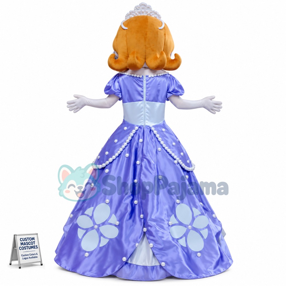 Fancytrader Deluxe Sofia Mascot Costume Custom Mascot