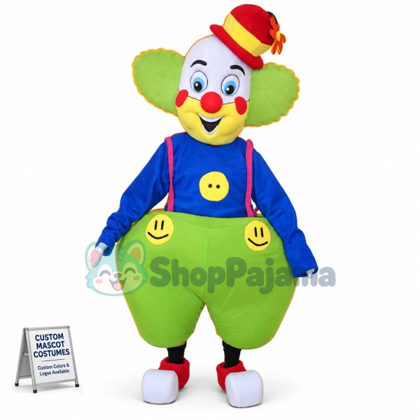 Cartoon Clown Mascot Costume