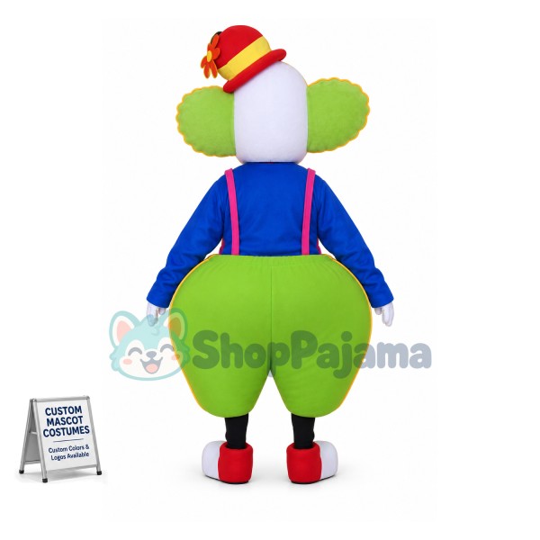 Cartoon Clown Mascot Costume