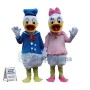 Adult One Pair of Donald Duck and Daisy Mascot Costumes