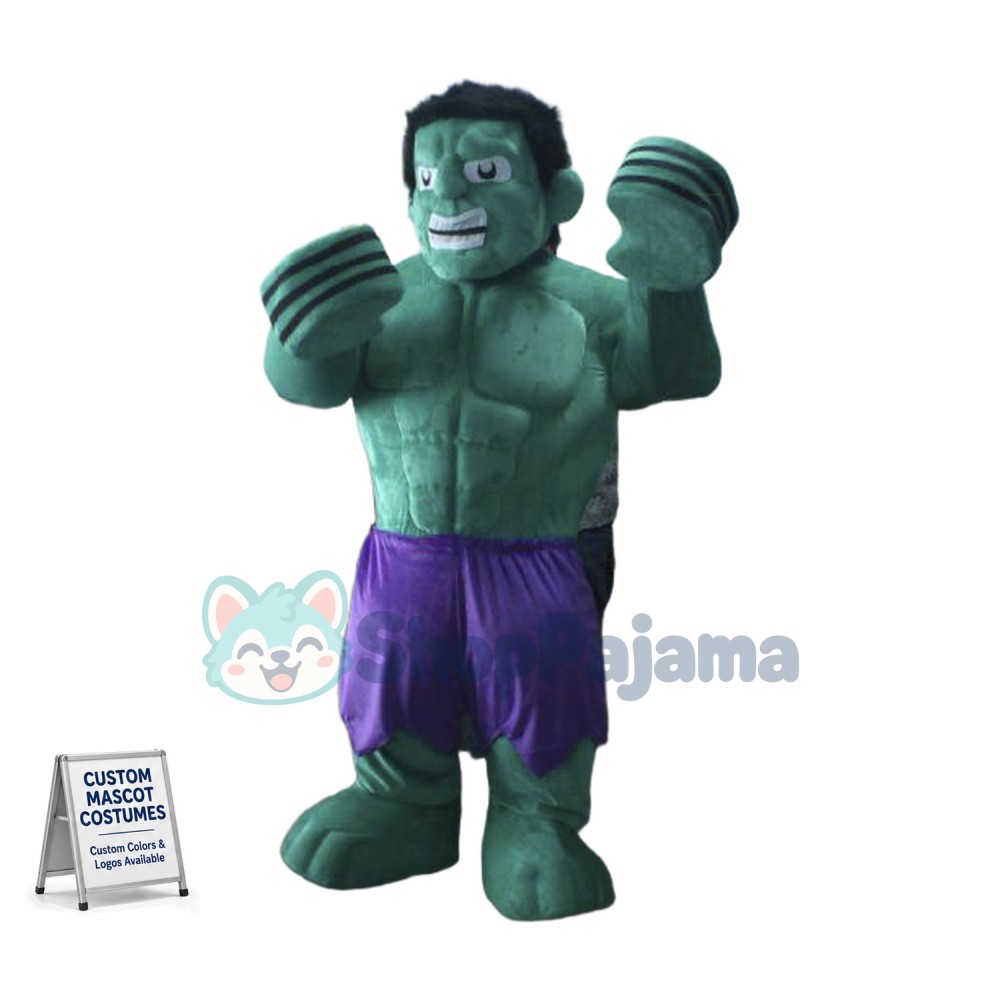 Hulk The Avengers Mascot Costumes