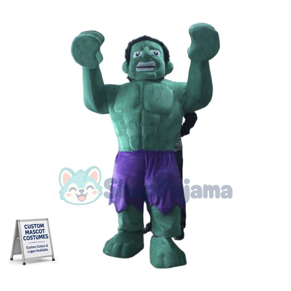 Hulk The Avengers Mascot Costumes