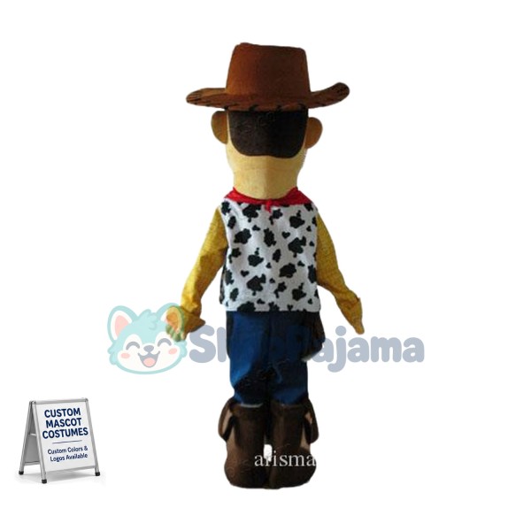 Cowboy Woody Mascot Costume