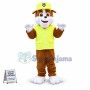 Custom Mascot Paw Patrol Rubble Dog Mascot Costume