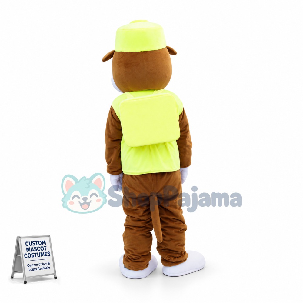 Custom Mascot Paw Patrol Rubble Dog Mascot Costume