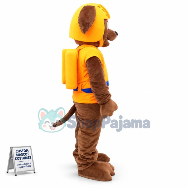 Paw Patrol Zuma Dog Cartoon Mascot Costume