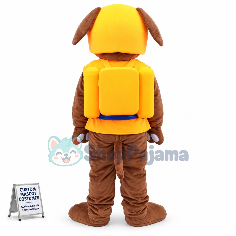 Paw Patrol Zuma Dog Cartoon Mascot Costume