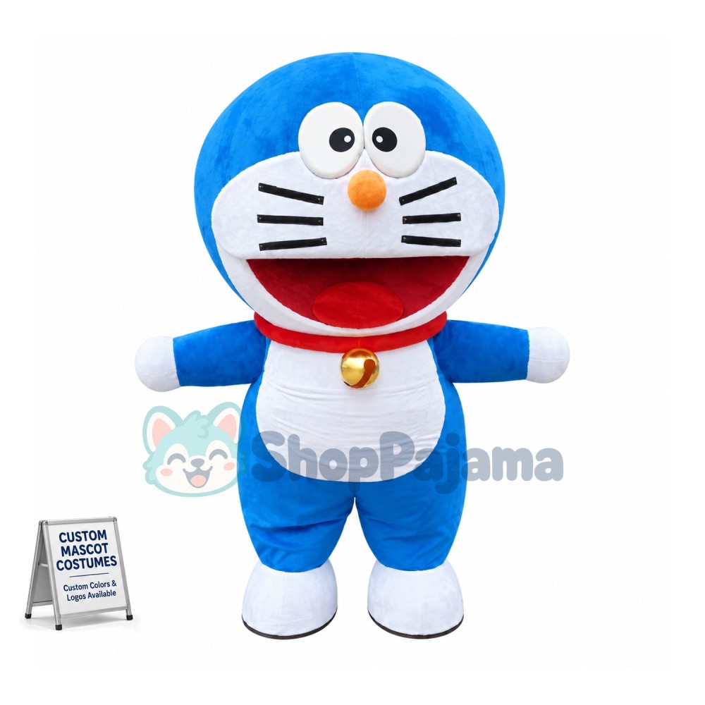 Custom Mascot Doraemon Mascot Costume