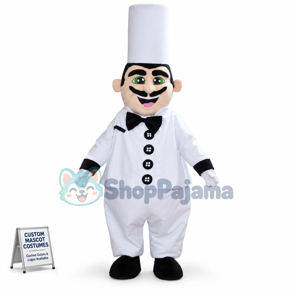 Cook Mascot Costume Adult Size Chef Mascot Costume