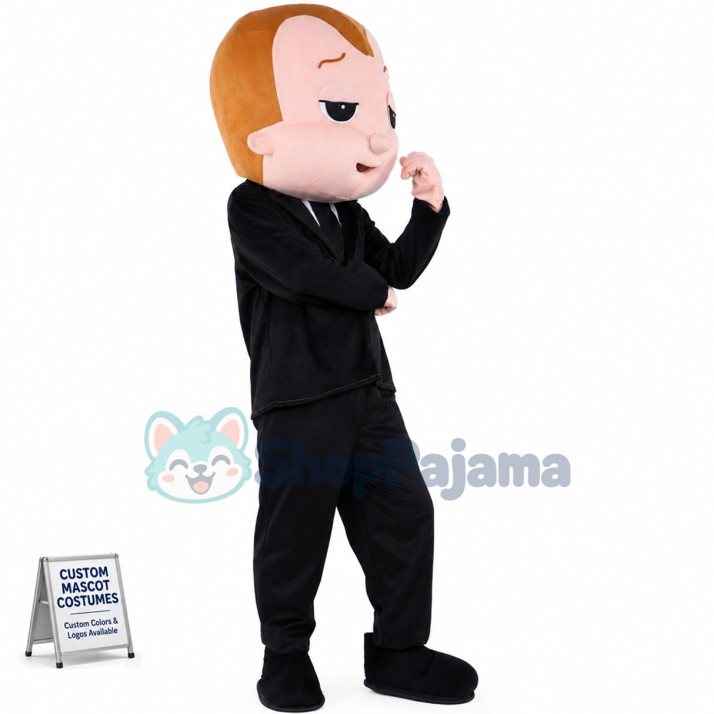 Boss Baby Mascot Costume