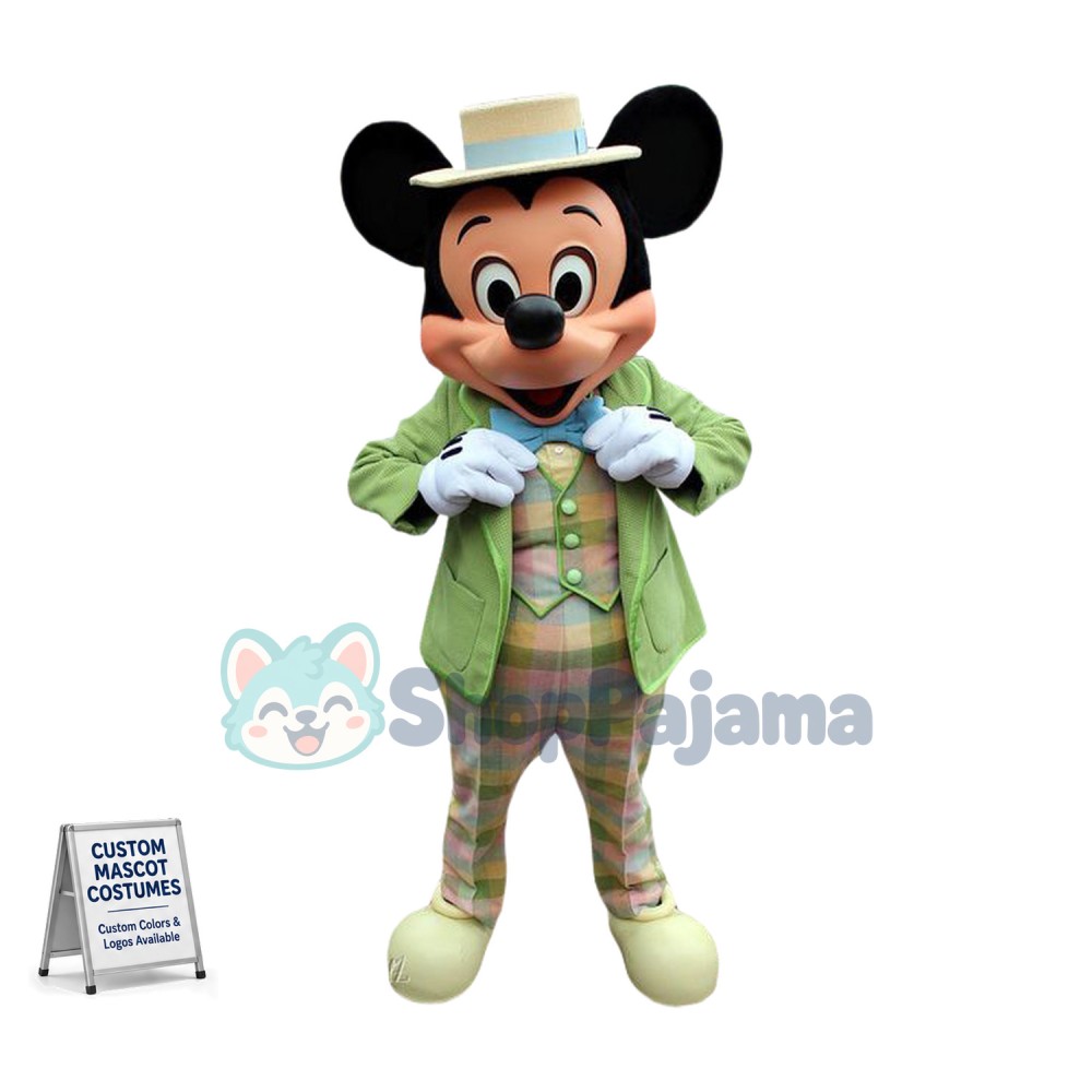 Superb Handsome Mickey Mascot Costume