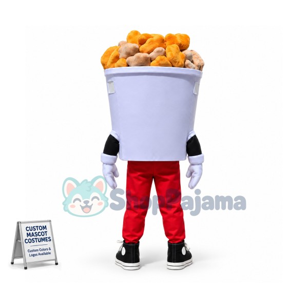 Superb Popcorn Mascot Costume