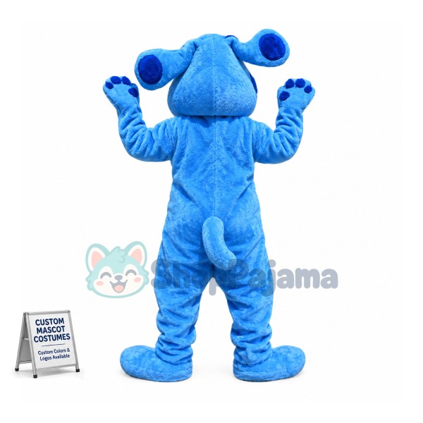 Blue Clues Dog Mascot Costume