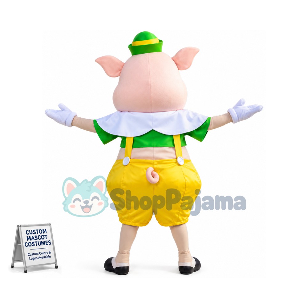 Fiddler Pig Mascot Costume