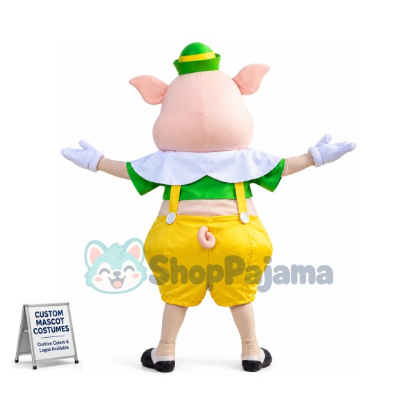Fiddler Pig Mascot Costume