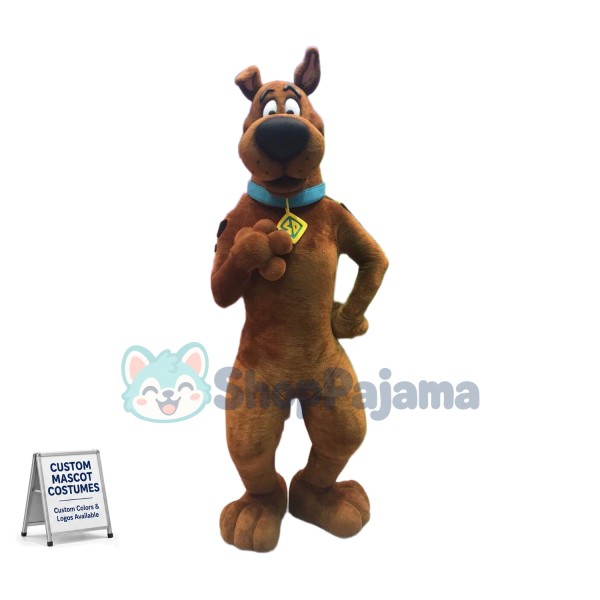 Superb Scooby-Doo Mascot Costume