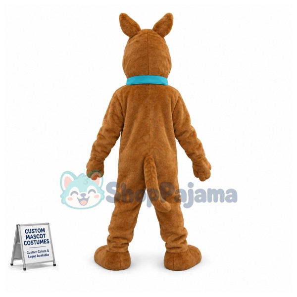 Affordable Scooby Mascot Costume